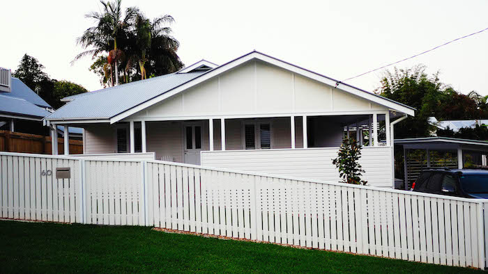A typical suburban house and land in a Brisbane suburb