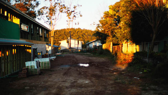 A building site of a new property in Brisbane