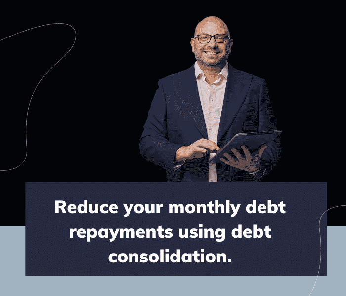 Reduce your monthly debt repayments using debt consolidation